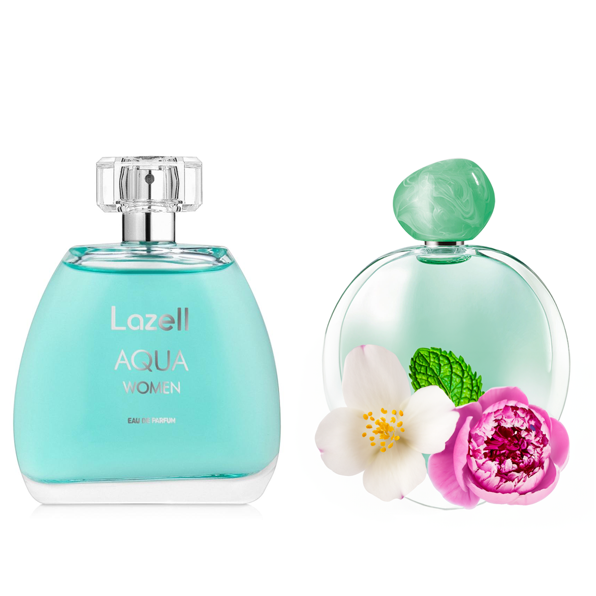 LAZELL AQUA FOR WOMEN EDP 3.4 oz 100 ML Perfume