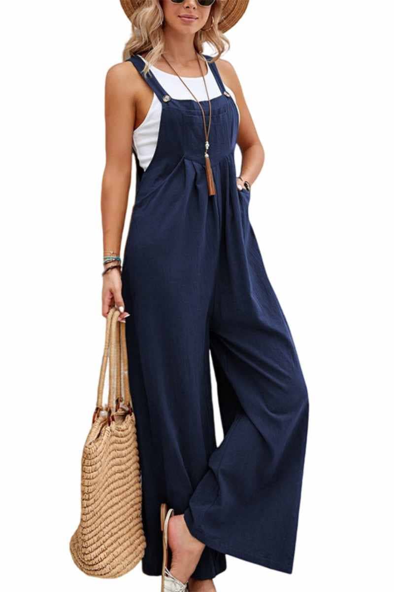 Suspenders Pant Romper