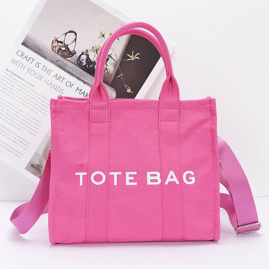 Cotton Canvas Tote Bag