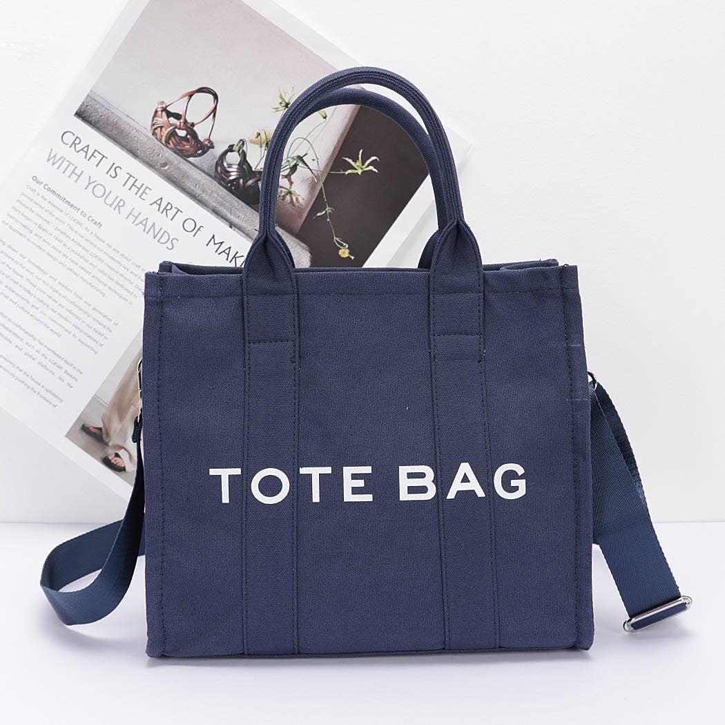 Cotton Canvas Tote Bag