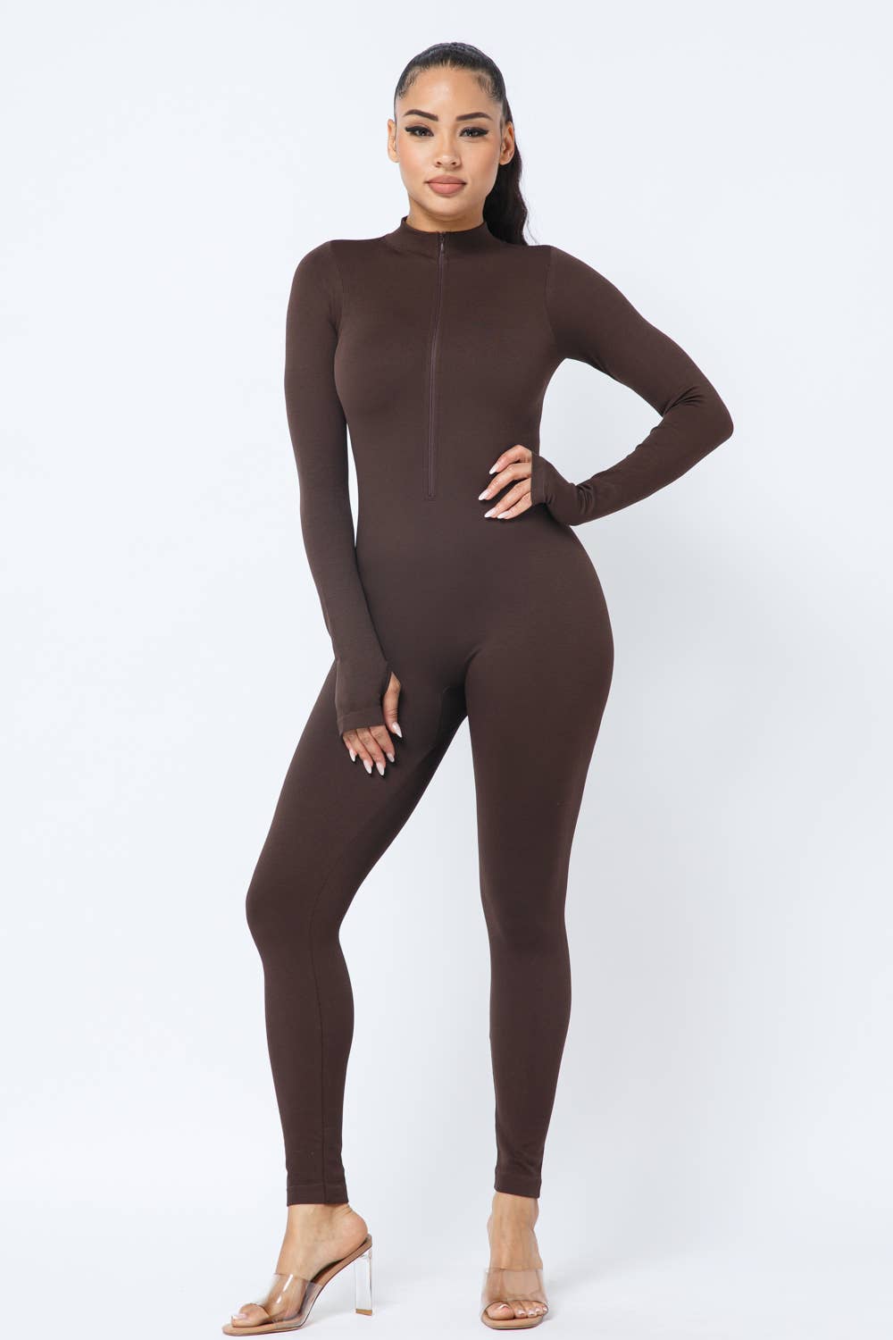 Long Sleeve Jumpsuit