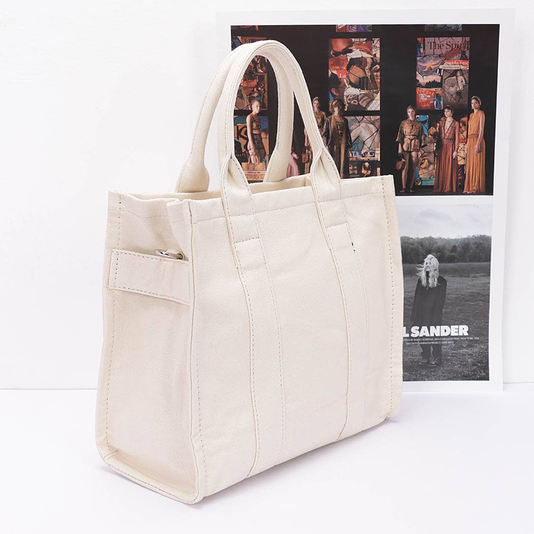 Cotton Canvas Tote Bag