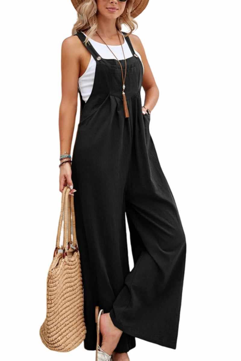 Suspenders Pant Romper