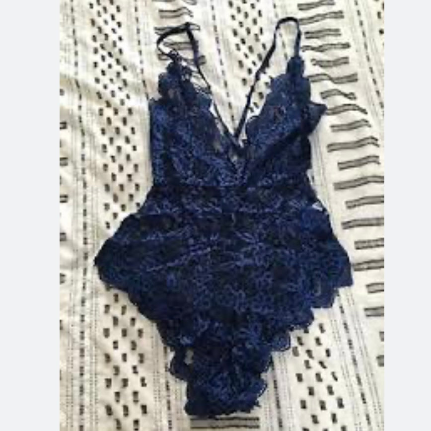 JaiJou Navy Teddy Lingerie