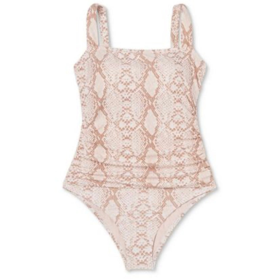 Snake Skin Print Swim Suit