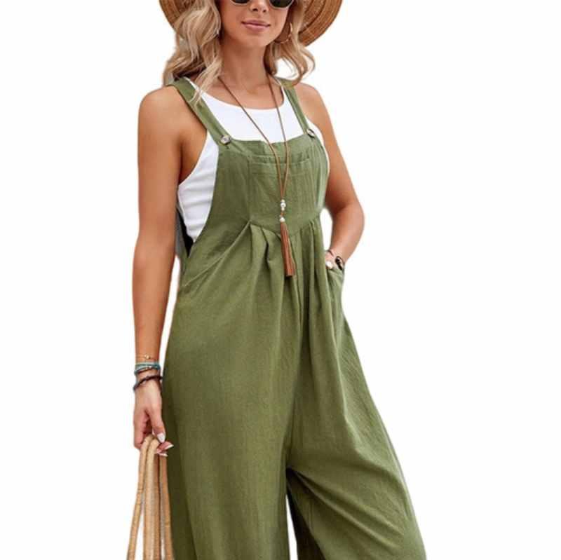 Suspenders Pant Romper