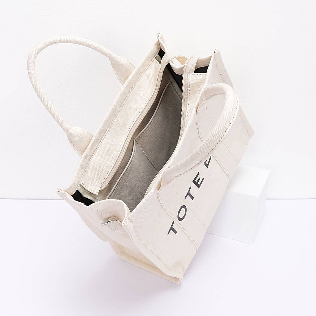 Cotton Canvas Tote Bag