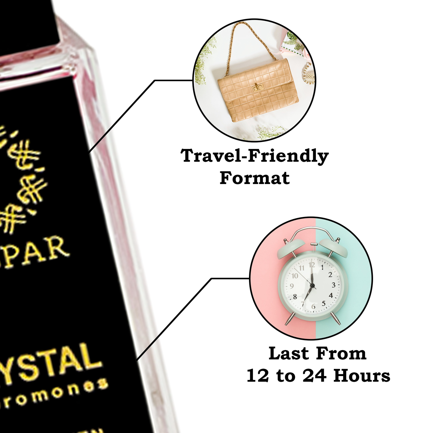 CRYSTAL WOMEN PERFUME WITH PHEROMONES 2.02 OZ