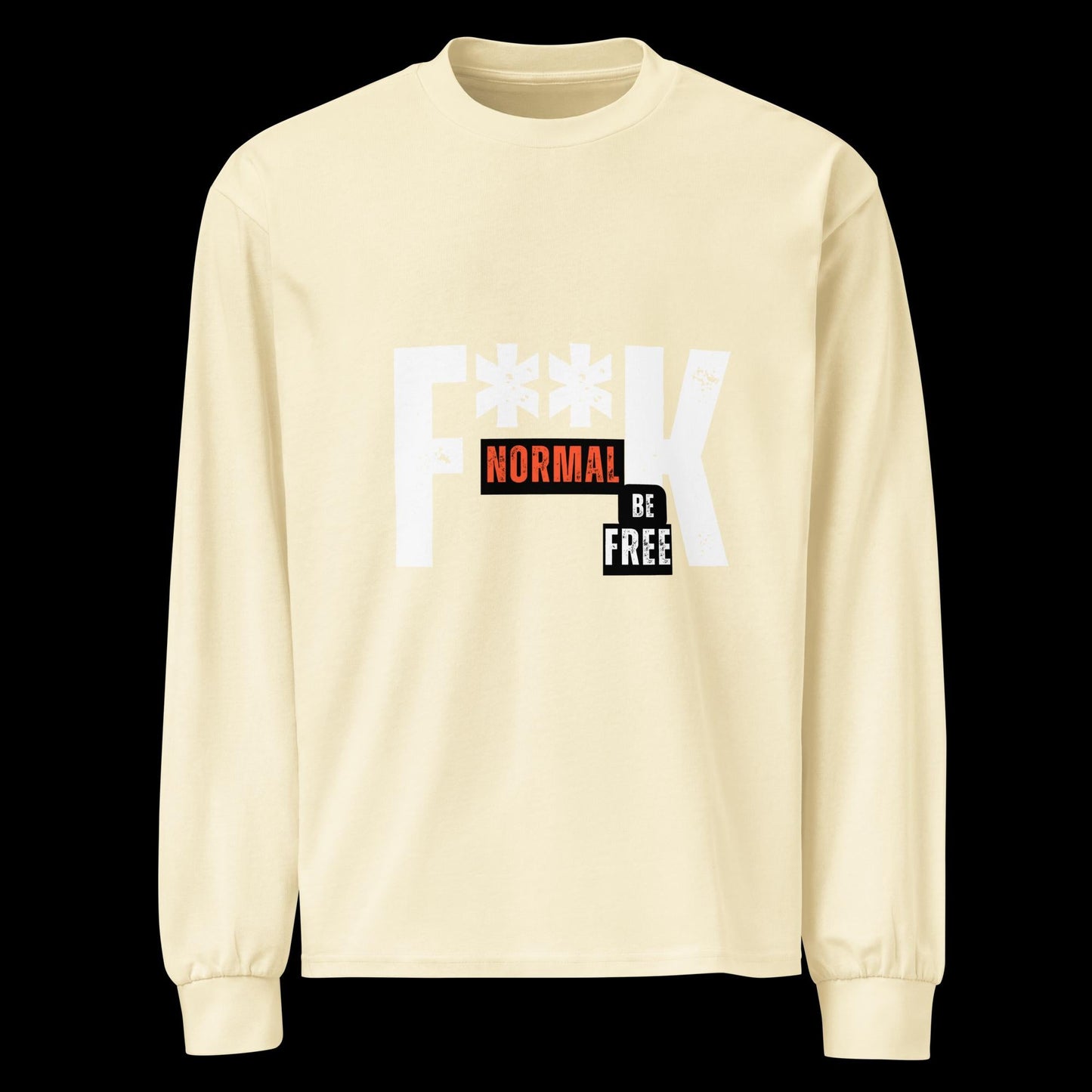 Be Free Premium heavyweight long sleeve shirt